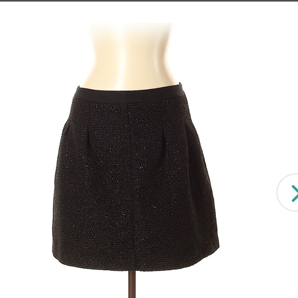 Loft black mini with metallic detail